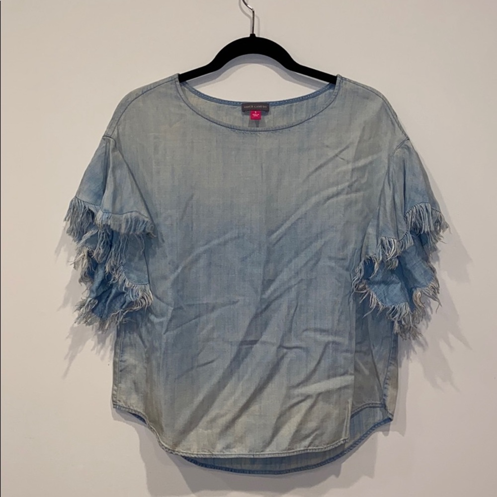 Vince Camuto Denim Top